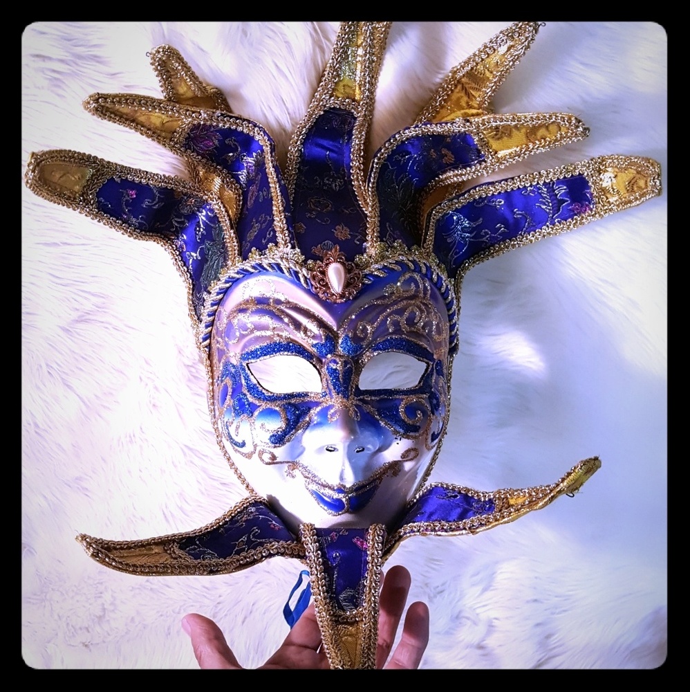 Masquerade π₯ Jester Mask - Picture 4 of 8